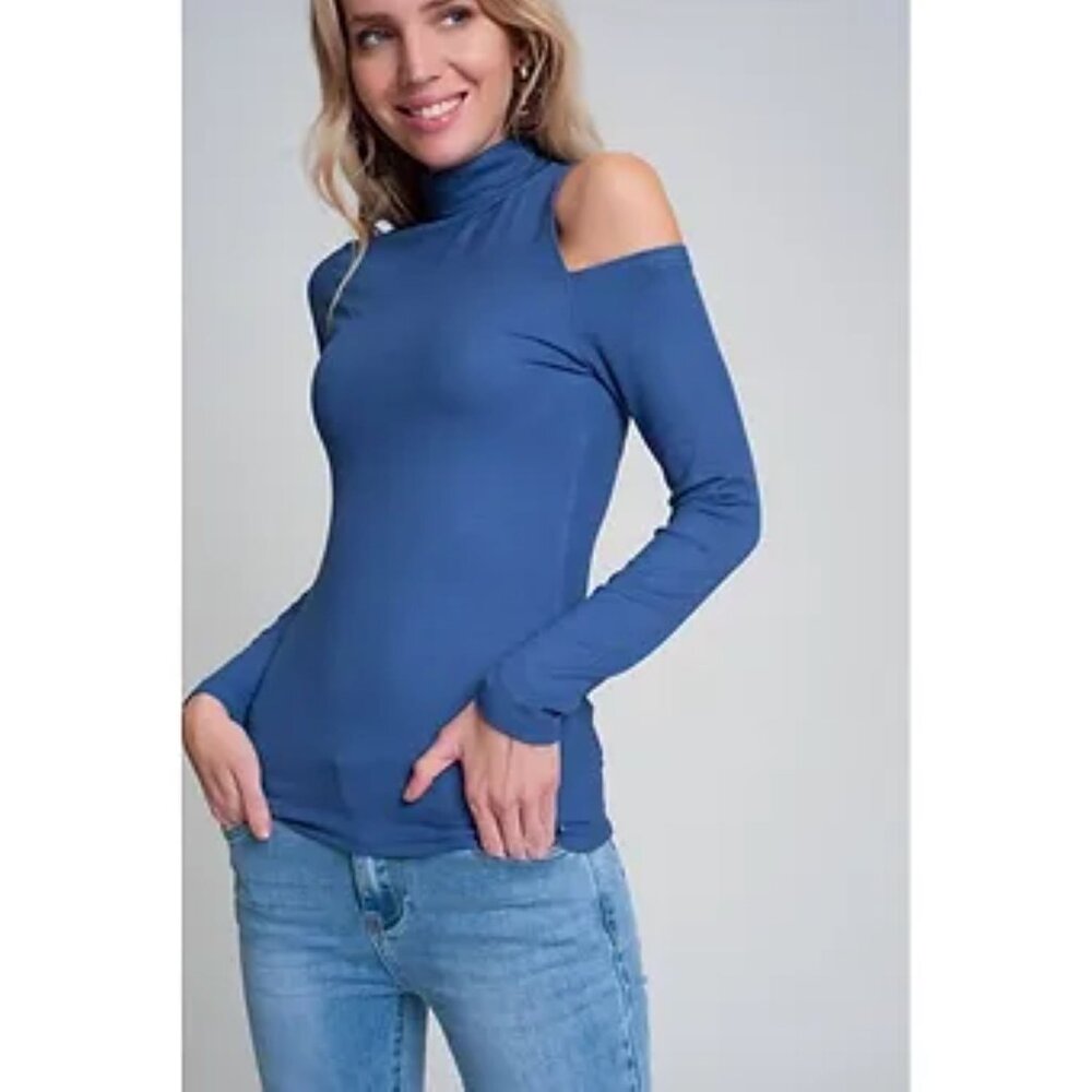 Open Shoulder Sweater